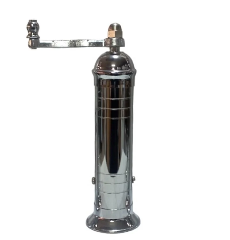 Crank Grinder Pepper Mill – Polished Aluminum