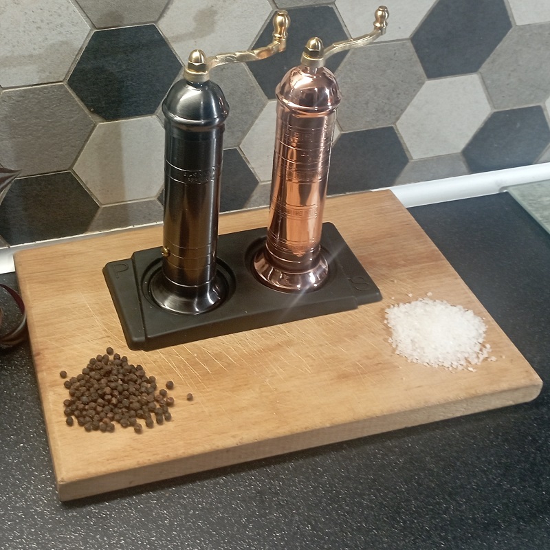 Copper Salt & Pepper Mills