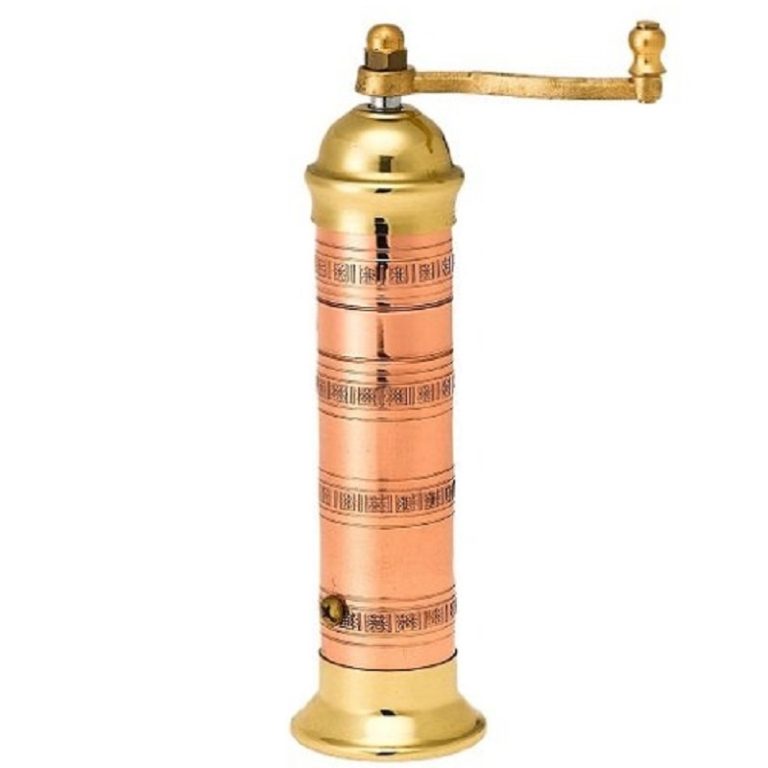 ‘Athena’ series brass pepper mill ALEXANDER 303 8.3” Brasspeppermill