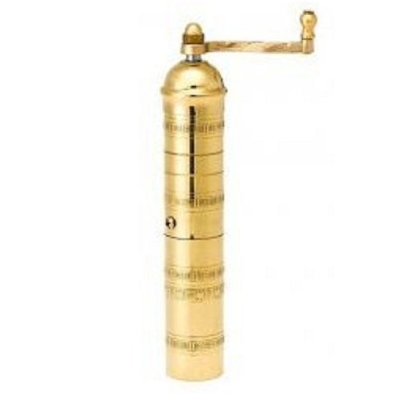 Traditional brass pepper mill ALEXANDER 003 9" Brasspeppermill