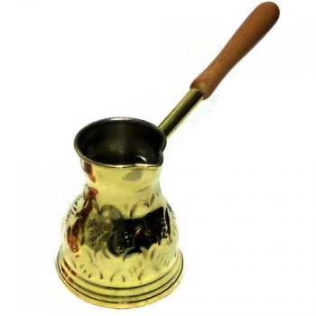 1handmade Brass Turkish Coffee Maker alcohol burner and 1 pot ibrik 81284 