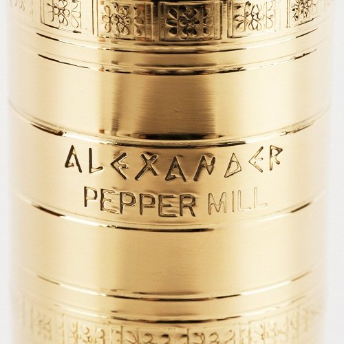 Vintage look copper pepper mill Alexander #603 8 - Brasspeppermill