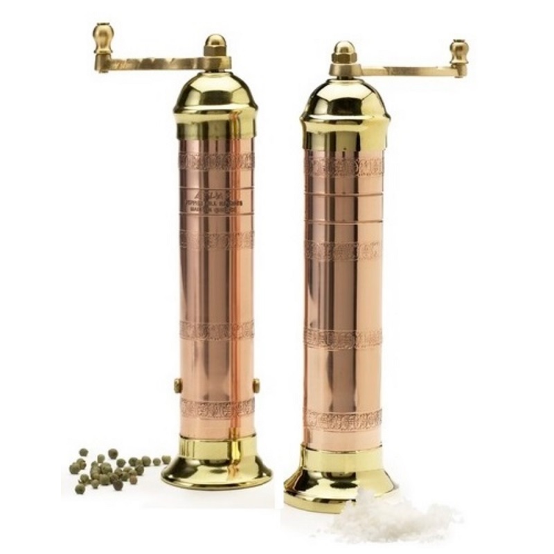 Meridian  Original European Brass Salt and Pepper Mill