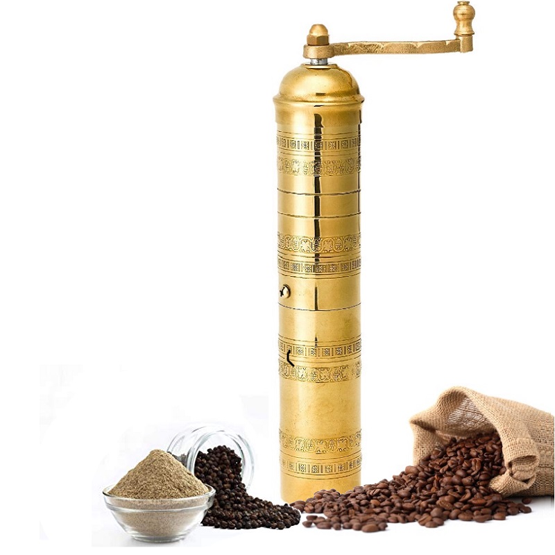 Meridian  Original European Brass Salt and Pepper Mill